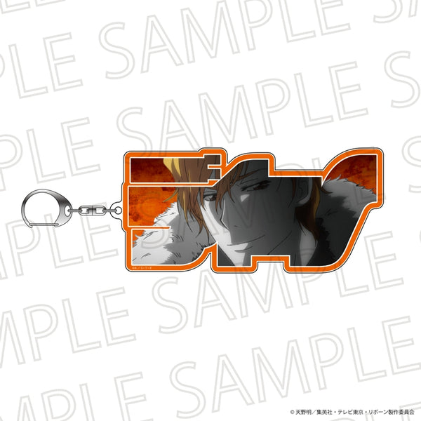 "The Hitman Reborn!" Nemufure Keychain Mini: Dino (10 Years Later) (Accent Color)