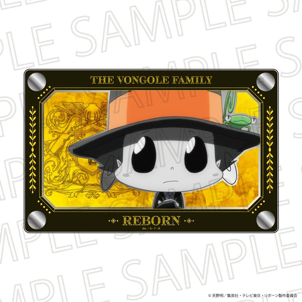 "The Hitman Reborn!" Triple-Layer Acrylic Mirror Plate: Reborn (Accent Color)