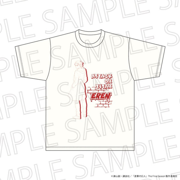 『進撃の巨人 The Final Season』BIGシルエットTシャツ エレン・イェーガー XLサイズ