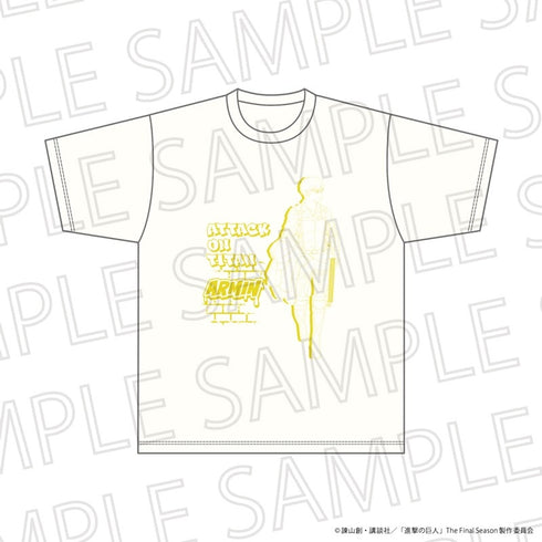 『進撃の巨人 The Final Season』BIGシルエットTシャツ アルミン・アルレルト Mサイズ