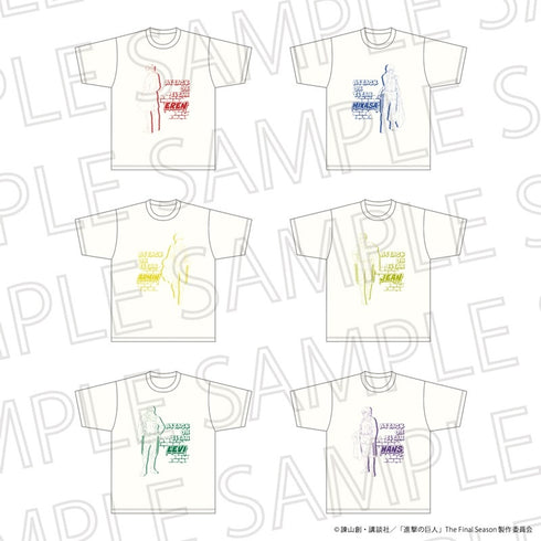 『進撃の巨人 The Final Season』BIGシルエットTシャツ アルミン・アルレルト Mサイズ