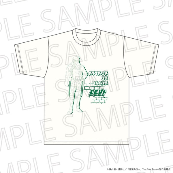 『進撃の巨人 The Final Season』BIGシルエットTシャツ リヴァイ・アッカーマン Lサイズ