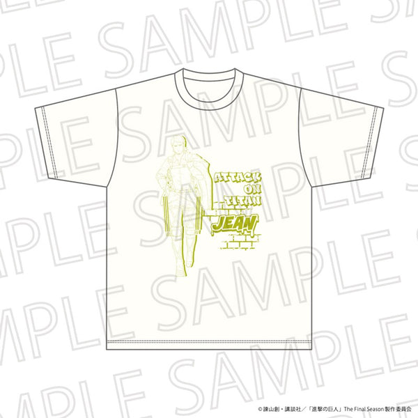 『進撃の巨人 The Final Season』BIGシルエットTシャツ ジャン・キルシュタイン XLサイズ