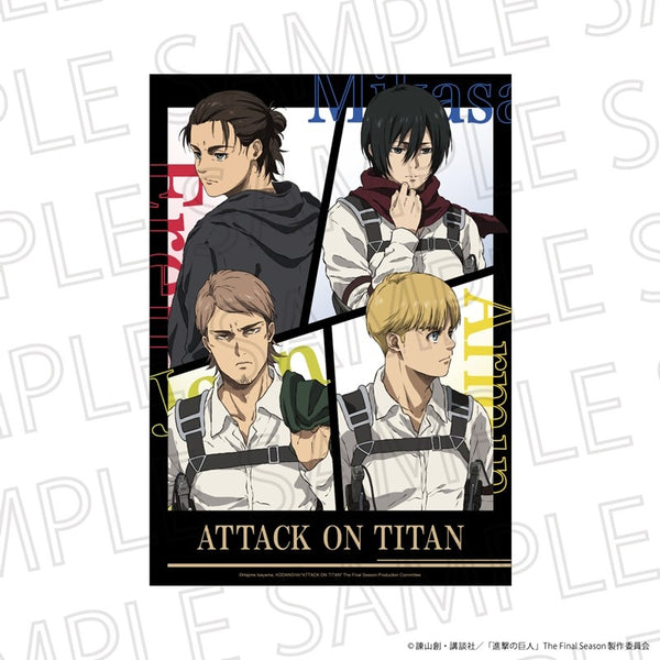 『進撃の巨人 The Final Season』BIGクリアポスター 集合A
