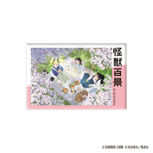 『怪獣8号 2期』怪獣百景 スクエア缶バッジ 04