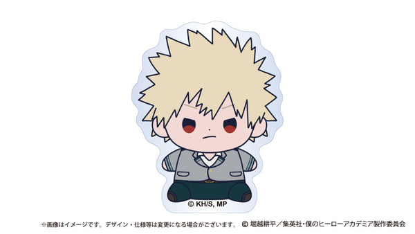 『僕のヒーローアカデミア』もっちび アクリルバッジスタンド 爆豪勝己