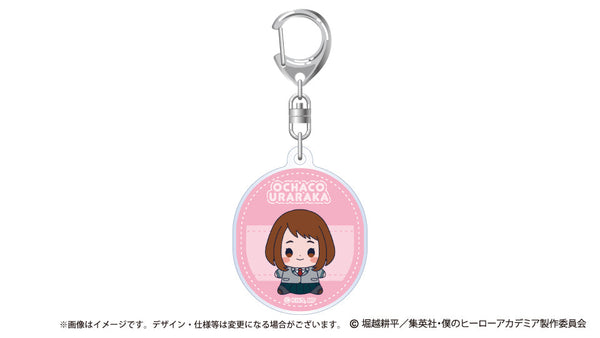 『僕のヒーローアカデミア』もっちび アクリルキーホルダー 麗日お茶子