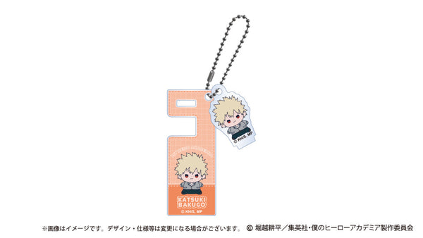 『僕のヒーローアカデミア』もっちび スマホスタンドキーホルダー 爆豪勝己