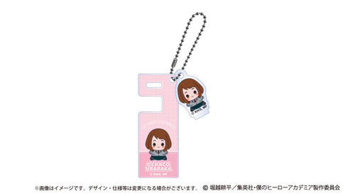 『僕のヒーローアカデミア』もっちび スマホスタンドキーホルダー 麗日お茶子