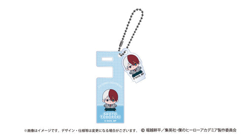 『僕のヒーローアカデミア』もっちび スマホスタンドキーホルダー 轟焦凍