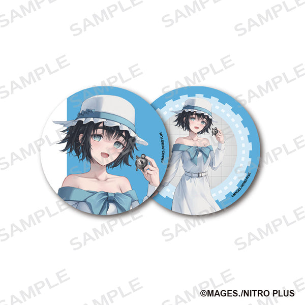 『STEINS;GATE』76mm缶バッジ2個セット 描きおろし 椎名まゆり