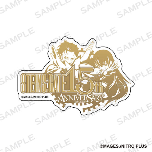 『STEINS;GATE』ダイカットステッカー 15周年記念ロゴ【202503再販】