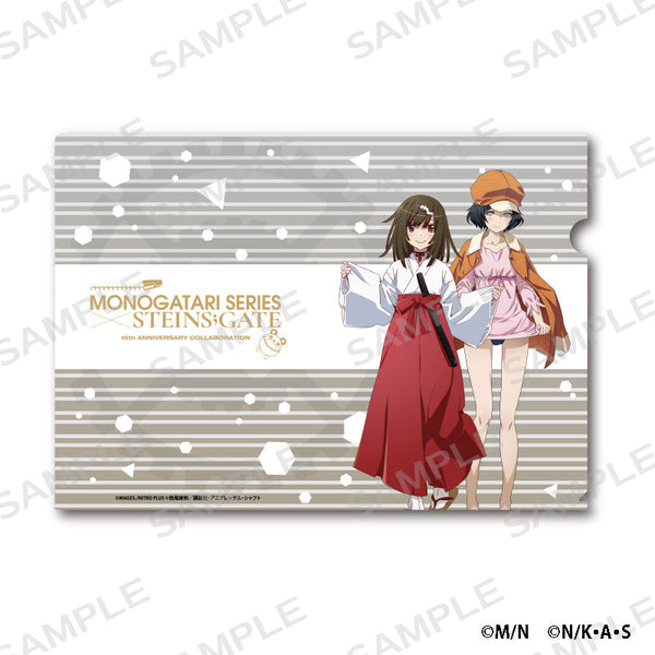 『化物語×STEINS;GATE』A4クリアファイル 千石撫子×漆原るか