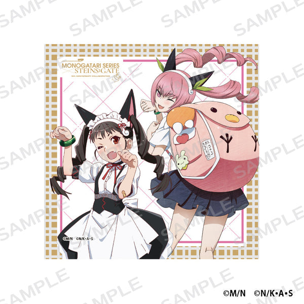 『化物語×STEINS;GATE』ハンドタオル 八九寺真宵×フェイリス