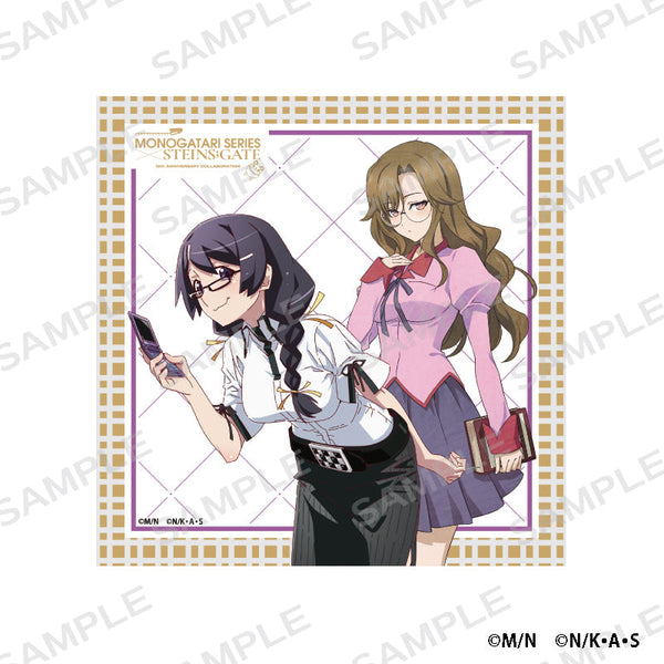 『化物語×STEINS;GATE』ハンドタオル 羽川翼×桐生萌郁