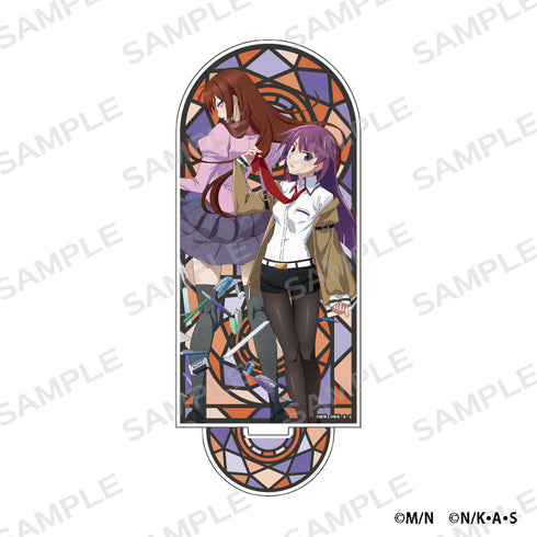 『化物語×STEINS;GATE』ホログラムアクリルスタンド 戦場ヶ原ひたぎ×牧瀬紅莉栖