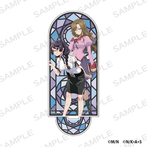 『化物語×STEINS;GATE』ホログラムアクリルスタンド 羽川翼×桐生萌郁