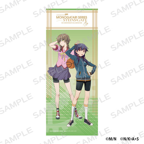 『化物語×STEINS;GATE』フェイスタオル 神原駿河×阿万音鈴羽