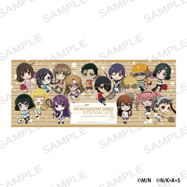 『化物語×STEINS;GATE』フェイスタオル 総柄