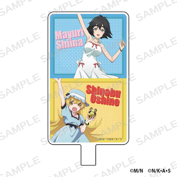 『化物語×STEINS;GATE』スマホショルダー付フォンタブ 忍野忍×椎名まゆり