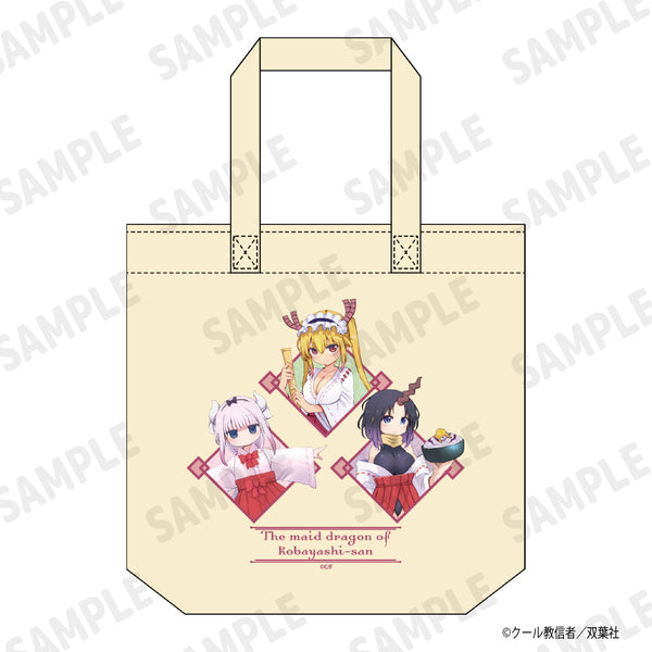 『小林さんちのメイドラゴン』トートバッグ(等身 総柄)