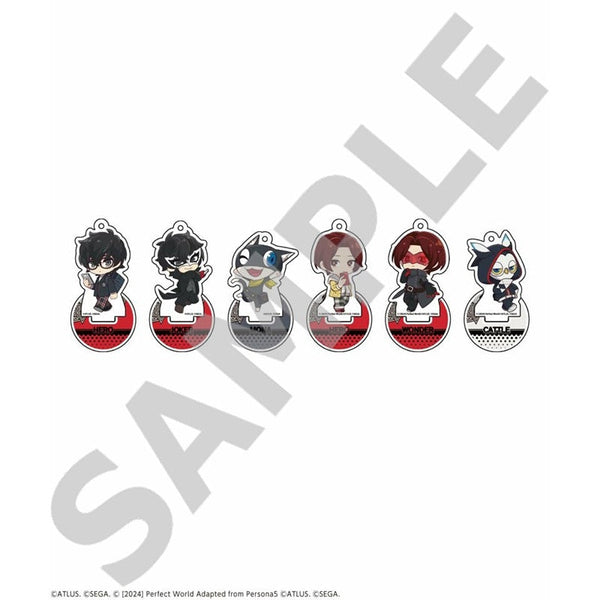 『ペルソナ5 ザ・ロイヤル & ペルソナ5:The Phantom X』トレーディングアクリルスタンドキーホルダー【BOX】