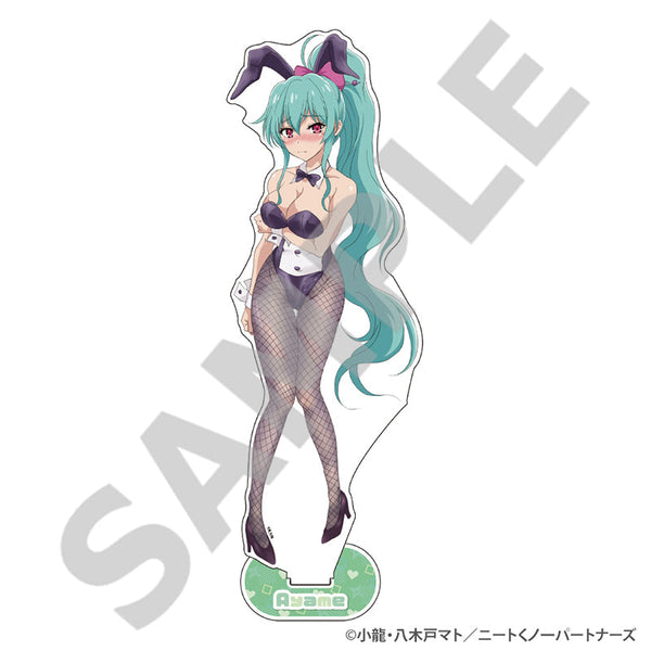 『ニートくノーとなぜか同棲はじめました』BIGアクリルフィギュアスタンド (彩夢 描きおろしバニーver.)