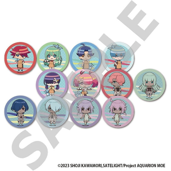 『想星のアクエリオン』トレーディング缶バッジ(デフォルメver)【BOX】