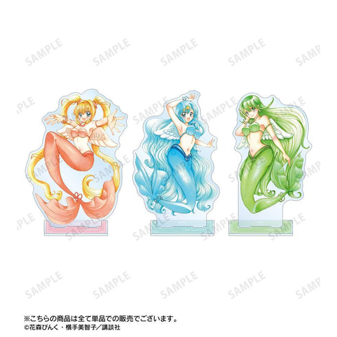 『ぴちぴちピッチ』花森ぴんく先生 描き下ろし 洞院 リナ 羽を纏ったマーメイドver. 特大アクリルスタンド【202606再販】