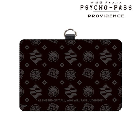 『PSYCHO-PASS サイコパス PROVIDENCE』モチーフ柄 ネックストラップ付きパスケース【202511再販】