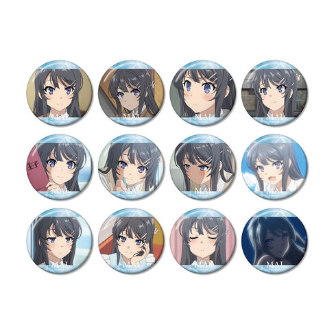 『青春ブタ野郎はバニーガール先輩の夢を見ない』桜島麻衣 トレーディング場面写缶バッジ(単位/BOX)