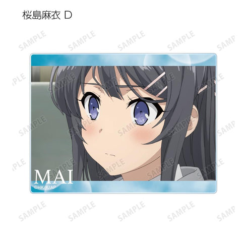 『青春ブタ野郎はバニーガール先輩の夢を見ない』桜島麻衣 トレーディング場面写アクリルカード(単位/BOX)【202507再販】