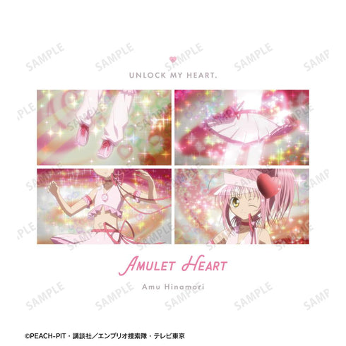 『しゅごキャラ!』アミュレットハート アンロック場面写バックプリントジップパーカーメンズ【202601再販】