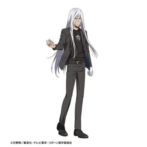 『家庭教師ヒットマンREBORN!』描き下ろし スペルビ・スクアーロ(10年後) カジュアルコーデver. 着用BIGシルエットTシャツユニセックス【202606再販】