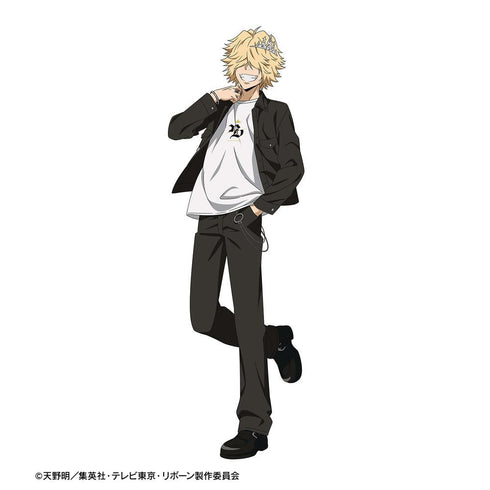 『家庭教師ヒットマンREBORN!』描き下ろし ベルフェゴール(10年後) カジュアルコーデver. 着用BIGシルエットTシャツユニセックス