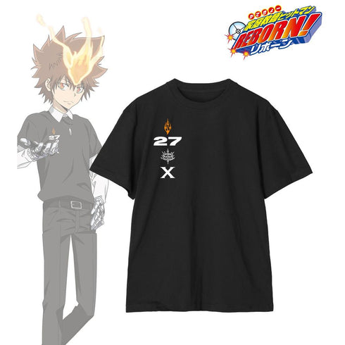 『家庭教師ヒットマンREBORN!』描き下ろし 沢田 綱吉 カジュアルコーデver. 着用Tシャツメンズ【202606再販】