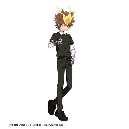 『家庭教師ヒットマンREBORN!』描き下ろし 沢田 綱吉 カジュアルコーデver. 着用Tシャツメンズ【202606再販】