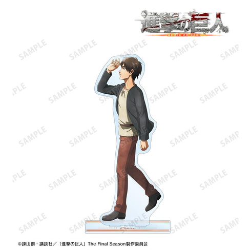 『進撃の巨人』描き下ろし エレン 歩み・水彩風ver. 超特大アクリルスタンド【202507再販】