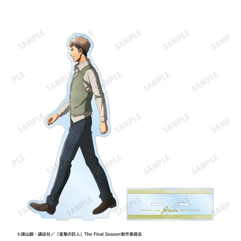 『進撃の巨人』描き下ろし ジャン 歩み・水彩風ver. 超特大アクリルスタンド【202507再販】