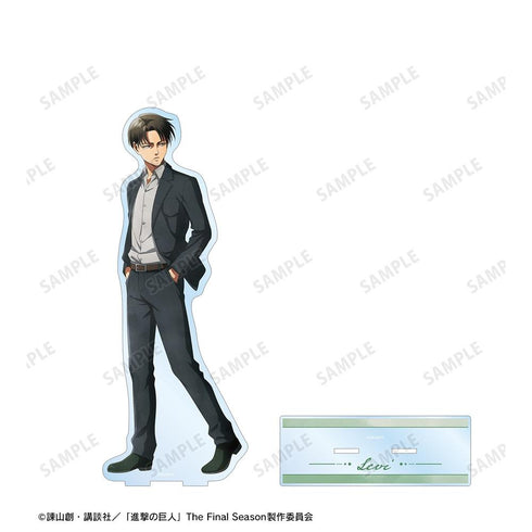 『進撃の巨人』描き下ろし リヴァイ 歩み・水彩風ver. 超特大アクリルスタンド【202604再販】