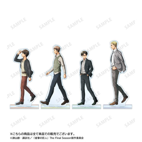 『進撃の巨人』描き下ろし リヴァイ 歩み・水彩風ver. 超特大アクリルスタンド【202512再販】