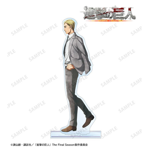 『進撃の巨人』描き下ろし エルヴィン 歩み・水彩風ver. 超特大アクリルスタンド【202507再販】