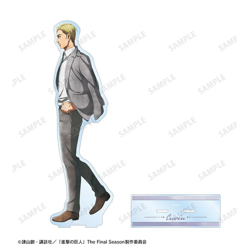 『進撃の巨人』描き下ろし エルヴィン 歩み・水彩風ver. 超特大アクリルスタンド【202507再販】