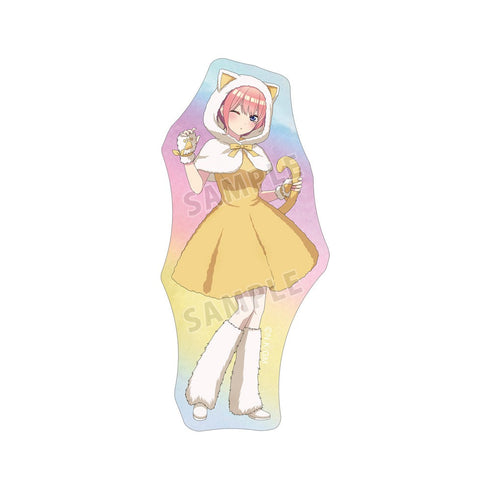 『五等分の花嫁』描き下ろし 中野一花 動物もこもこ着ぐるみver. オーロラステッカー