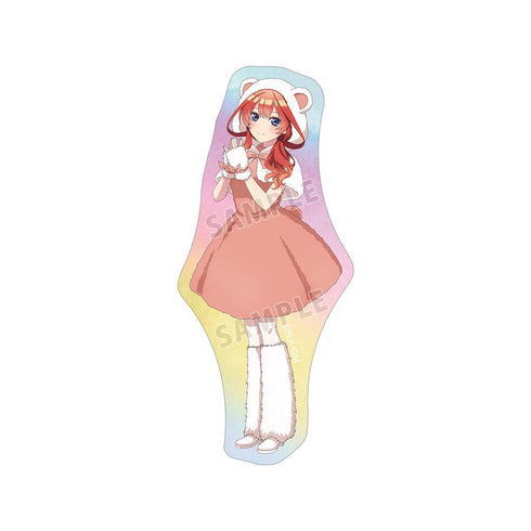 『五等分の花嫁』描き下ろし 中野五月 動物もこもこ着ぐるみver. オーロラステッカー