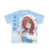 『五等分の花嫁』描き下ろし 中野三玖 動物もこもこ着ぐるみver. フルグラフィックTシャツユニセックス