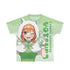 『五等分の花嫁』描き下ろし 中野四葉 動物もこもこ着ぐるみver. フルグラフィックTシャツユニセックス【202501再販】