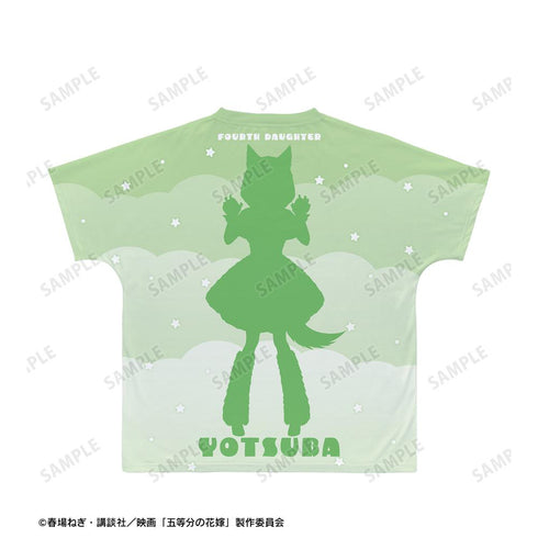 『五等分の花嫁』描き下ろし 中野四葉 動物もこもこ着ぐるみver. フルグラフィックTシャツユニセックス【202501再販】