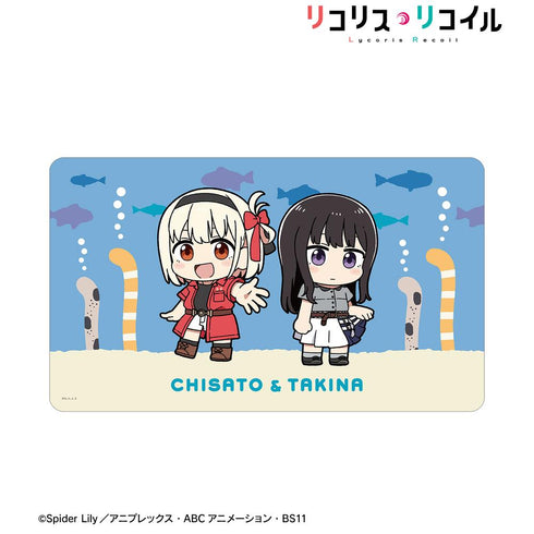 『リコリス・リコイル』描き起こし 錦木千束&井ノ上たきな Art by 荒* ちびキャラ マルチデスクマット ver.C【202511再販】
