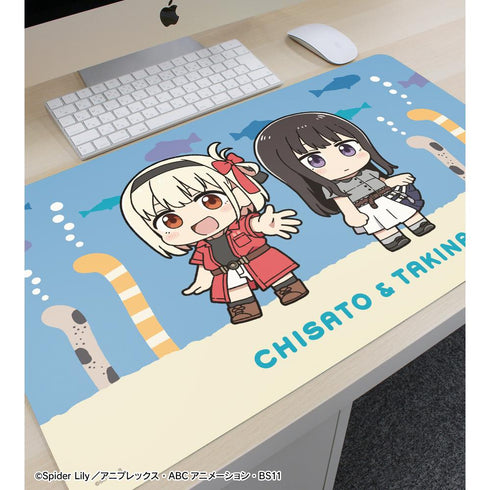 『リコリス・リコイル』描き起こし 錦木千束&井ノ上たきな Art by 荒* ちびキャラ マルチデスクマット ver.C【202511再販】